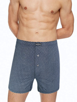 Мужские трусы-боксеры Gentlemen (Размер: L) (Цвет: синий)