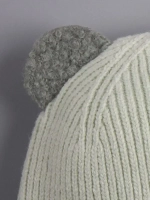 Шапка для мальчика с ушками осенняя