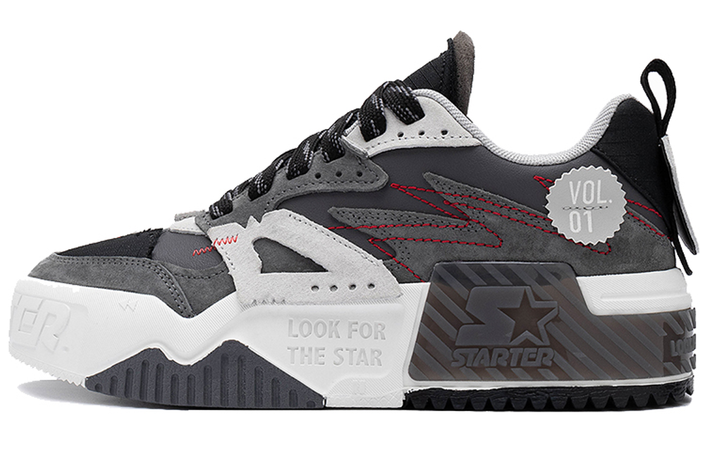 STARTER Skateboard Shoes Women"s Low top Gray