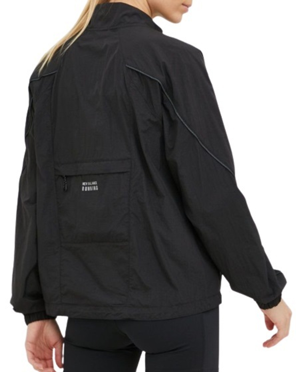 Женская теннисная куртка New Balance Impact Light Pack Jacket - черный