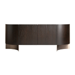 Сервант Neuvic коричневый/золотой