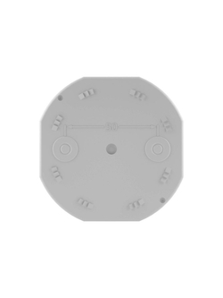 Коробка распределительная ОП 80х40мм IP44 4 каб. ввод DKC 53600