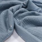 Стальной голубой с серебряными точками