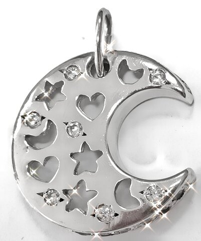 "Эстерелла" - ювелирная подвеска из серебра 925-й пробы