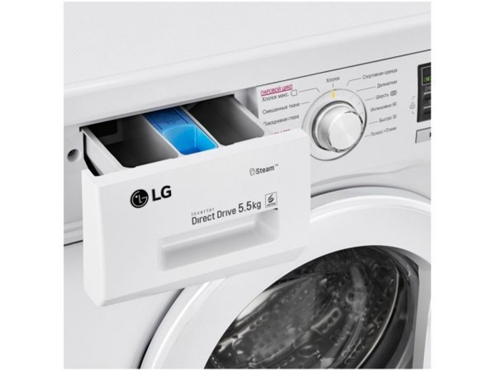 Стиральная машина LG F1096MDS0, белый