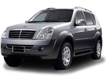 Багажники на Ssang yong Rexton II 2007-2012 на рейлинги