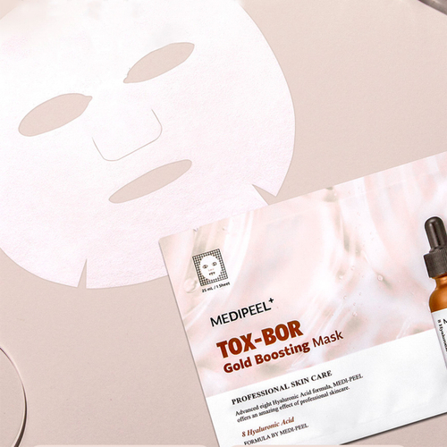 Medi-Peel Tox-Bor Gold Boosting Mask восстанавливающая лифтинг-маска