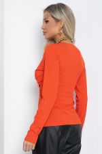 Блуза Бетти (красно-оранжевая) Б12429-5 LT Collection