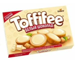 ШОКОЛАД TOFFIFEE БЕЛЫЙ 125ГР