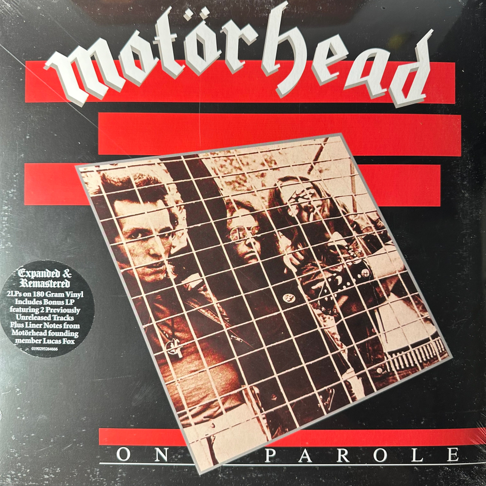 Motorhead ‎– On Parole 2LP (Европа 2020г.)