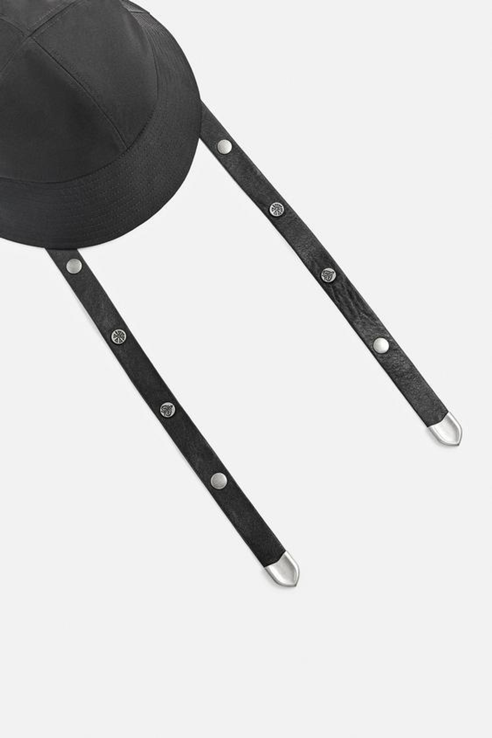 ПАНАМА ZARA X NANUSHKA ШЛЯПА, ЧЕРНЫЙ