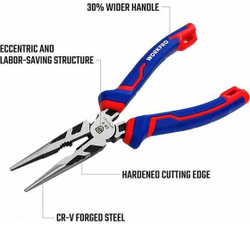 Длинногубцы WORKPRO 200 мм, 8 дюймов, CR-V WP231021