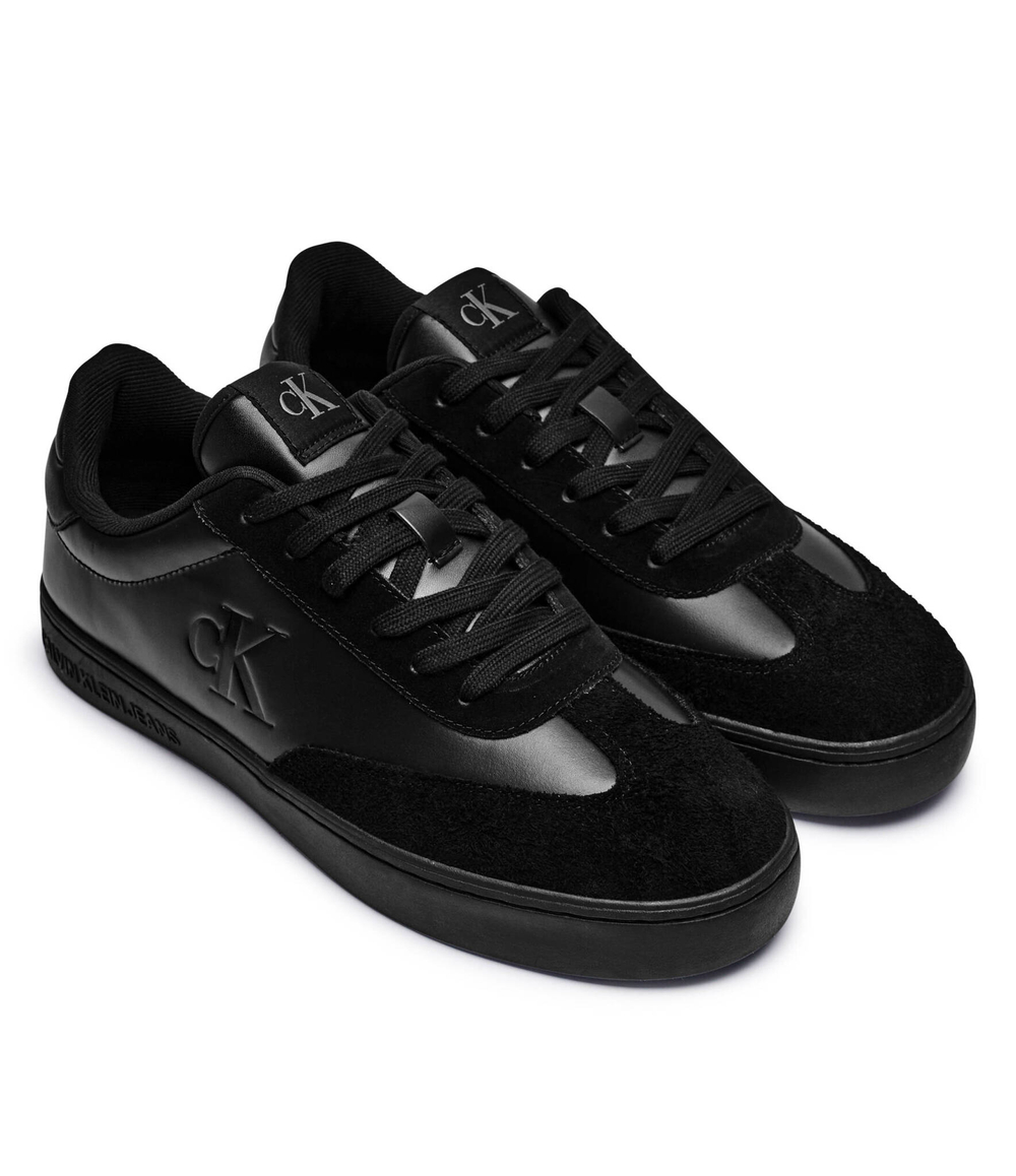 Кожаные кроссовки CLASSIC Calvin Klein Jeans - черный(YM0YM01272)