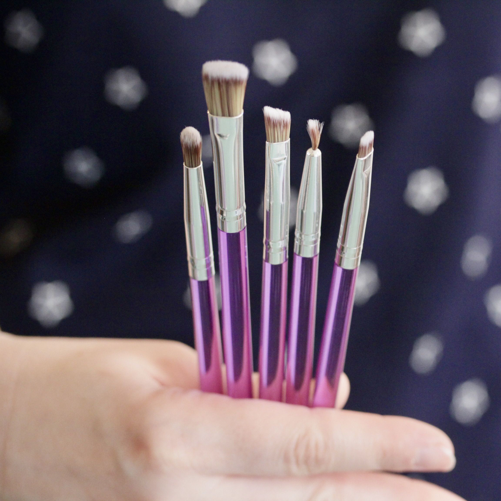 Набор кондитерских кисточек для декорирования и тонирования 5шт разных форм и размеров