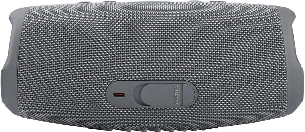 Колонка портативная JBL Charge 5, 40Вт, серый [jblcharge5gry]