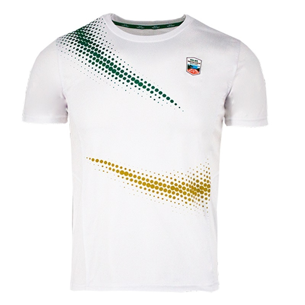 Мужская теннисная футболка Monte-Carlo Rolex Masters Dots Print T-Shirt - white