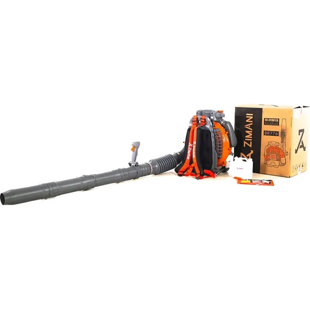 ZimAni BR776N ранцевая воздуходувка 5.7 л.с, 4.2 кВт, 102 м/с