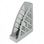 Лоток вертик. inФОРМАТ 85 мм серый пластик