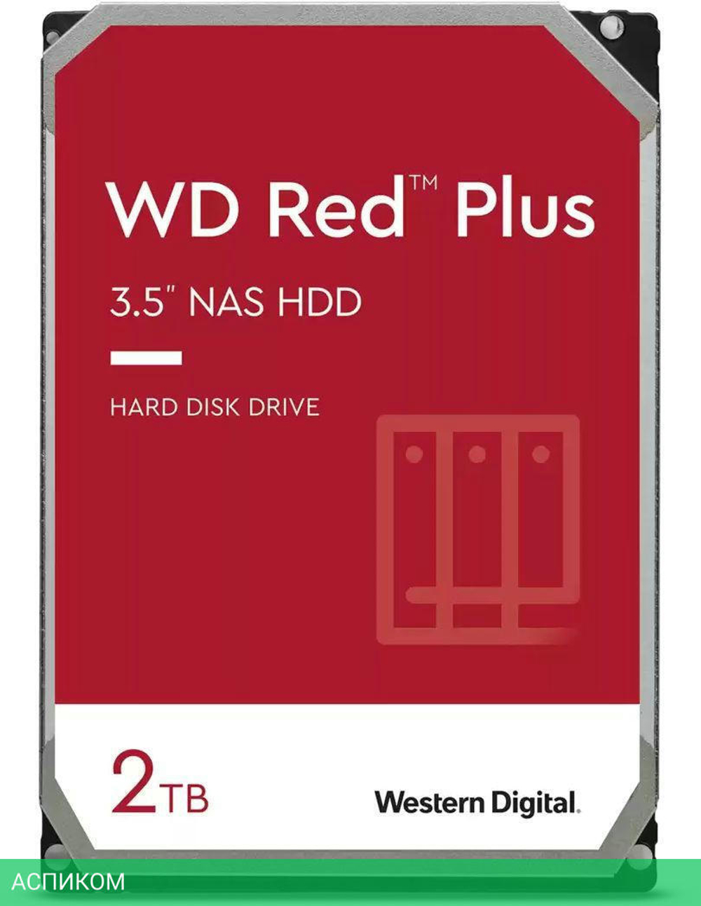 Жесткий диск WD Red Plus 2TB (WD20EFPX)