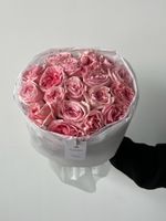 Букет из одноголовой пионовидной розы 19 шт