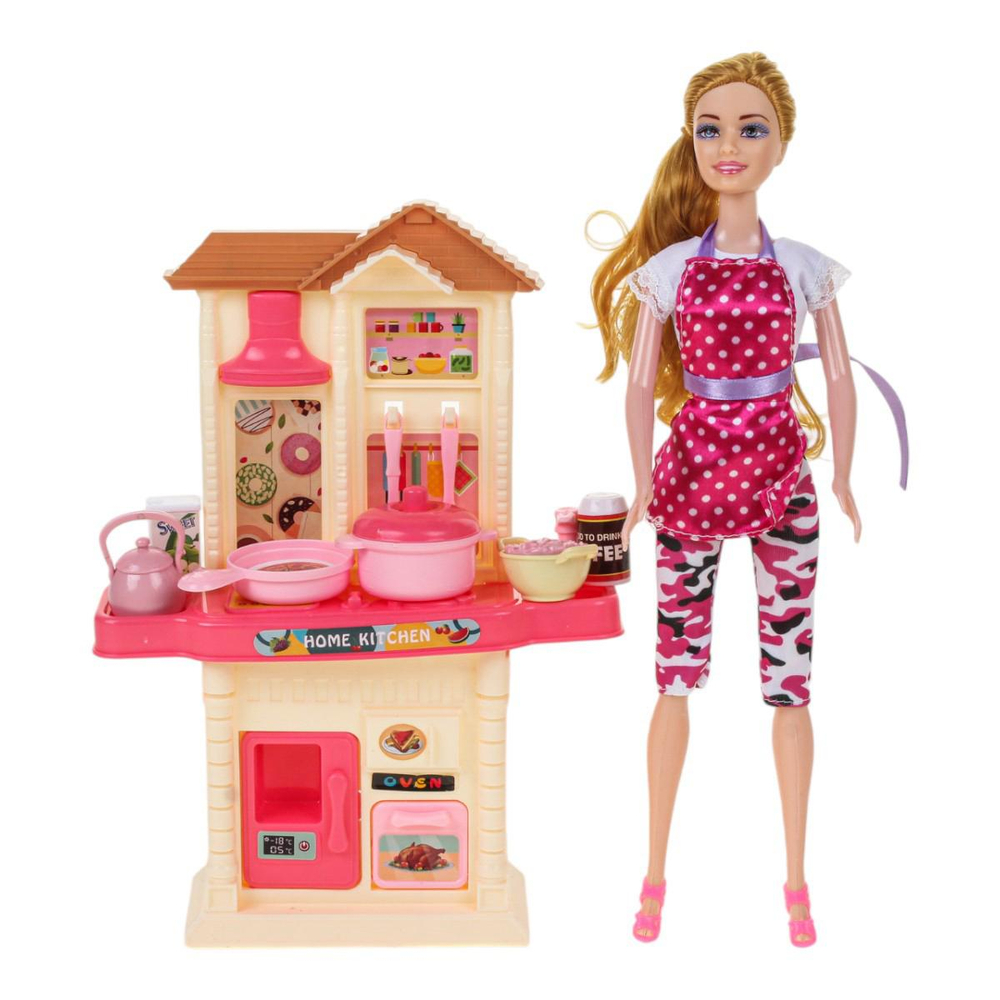 Кукла тип Модель с аксессуарами, коробка JX500-62