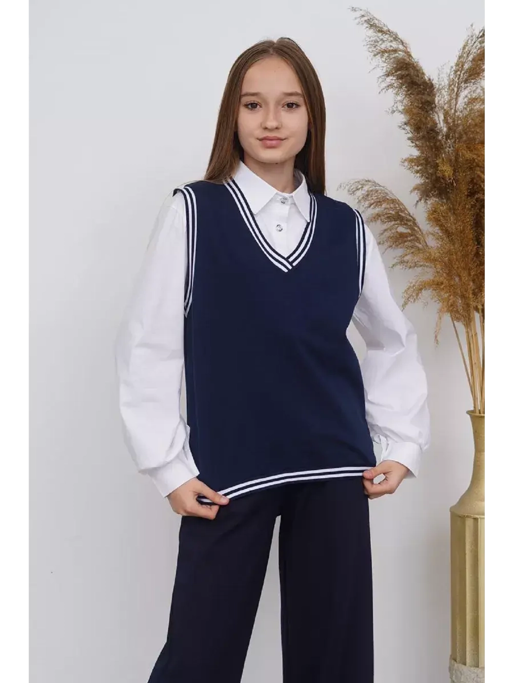 Жилетка школьная универсальная