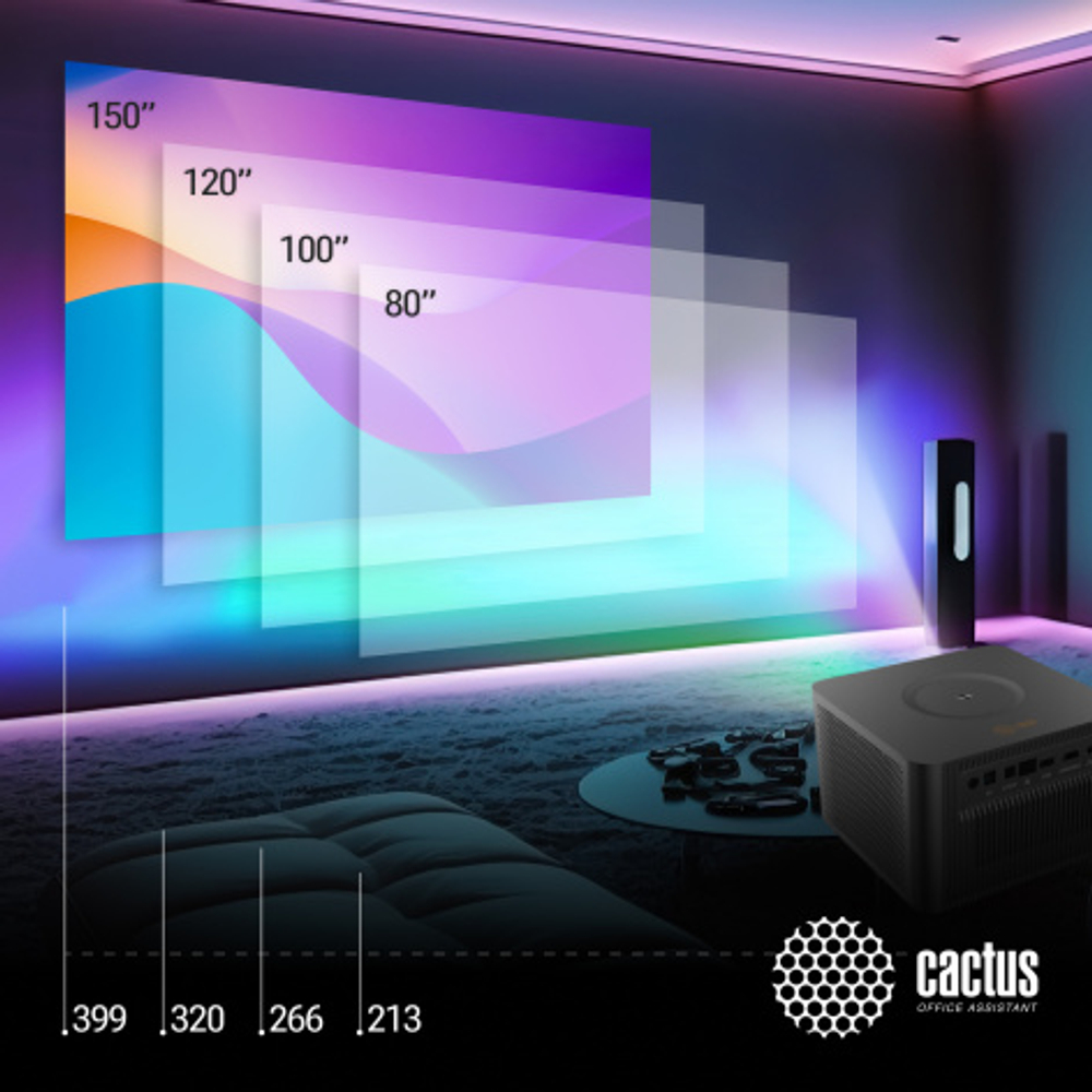 Проектор Cactus CS-M1.SG