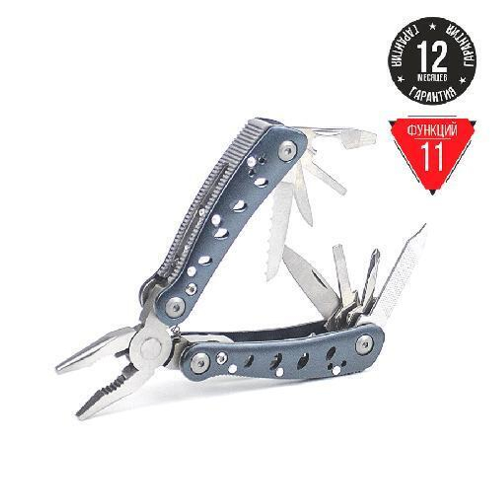Мультитул Ganzo G2019S (11 в 1) синий