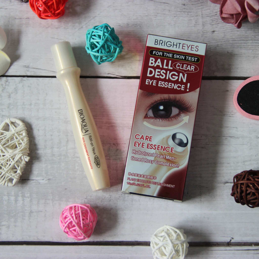 Сыворотка-ролик для кожи вокруг глаз с жемчугом, 15мл