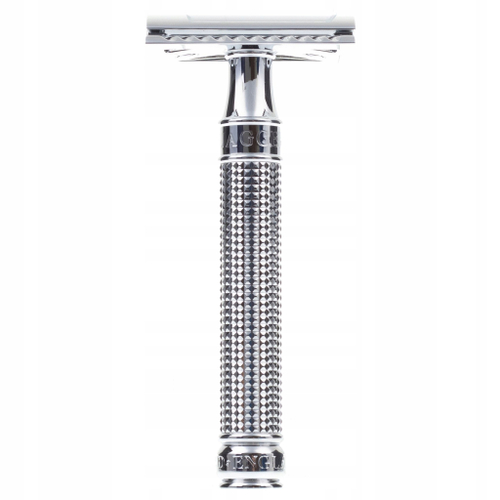 Edwin Jagger DE3D14BL Laser Diamond - Станок хром эффект алмаза Т-образный