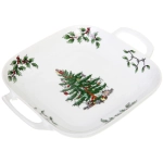 Блюдо керамическое «Ёлочка» с ручками 24*19*3,8см