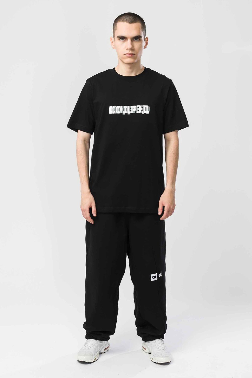 Футболка Codered Regular Greyscale черная