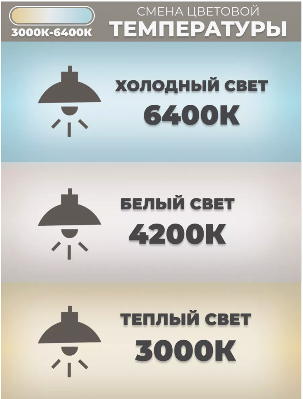 Светильник потолочный Mira White 7655/48L, LED, 48Вт, кол-во ламп:1шт, Белый