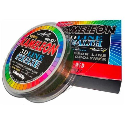 Леска Kameleon 3D AMAGU - 100м - 0.14 мм