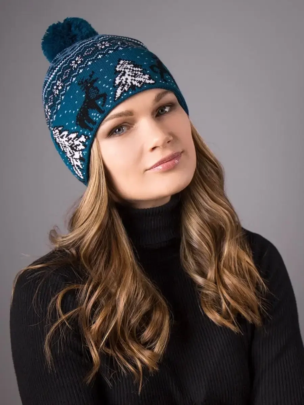 Шапка зимняя вязаная слово пацана