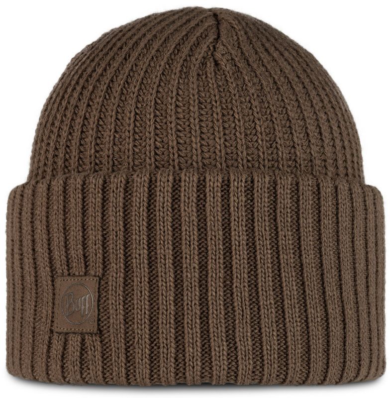 Вязаная шапка Buff Knitted Hat Rutger Brindle Brown Фото 1
