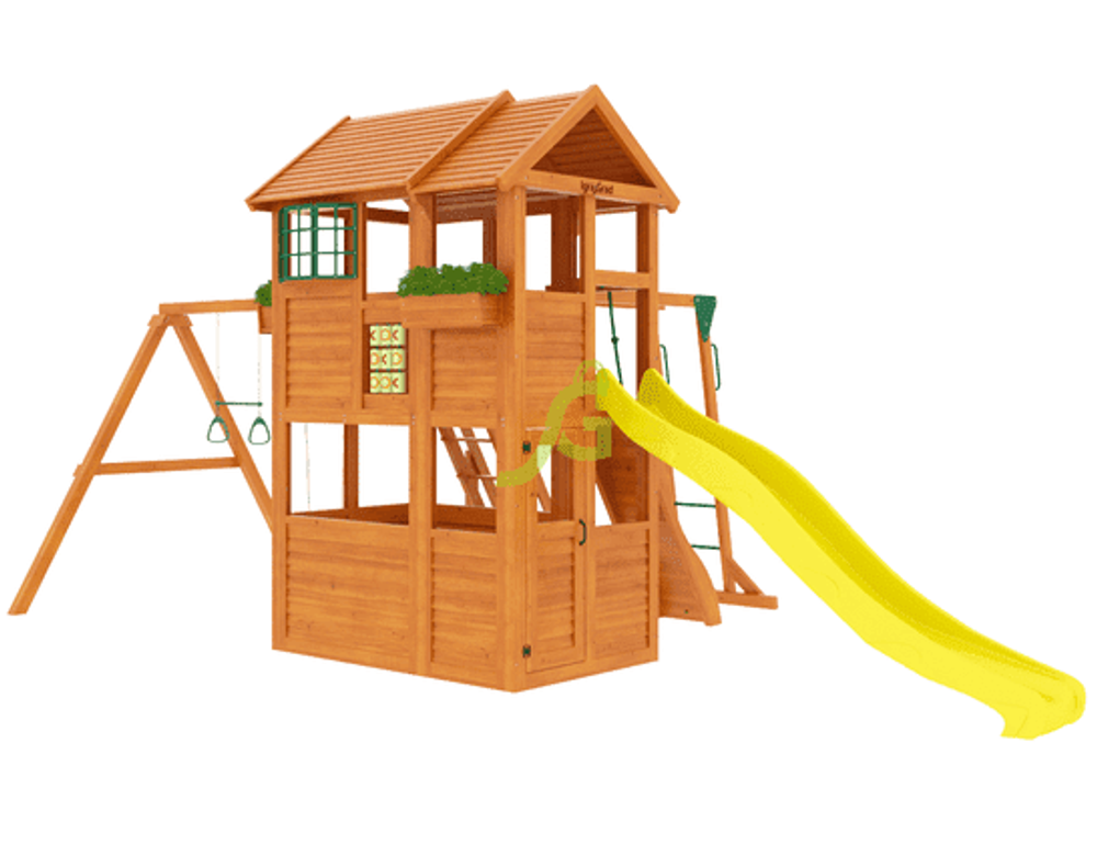 Детская площадка Клубный домик 2 с рукоходом