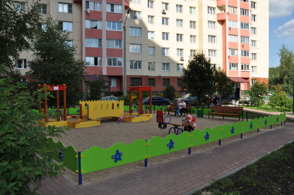 Декоративное ограждение  для детской площадки