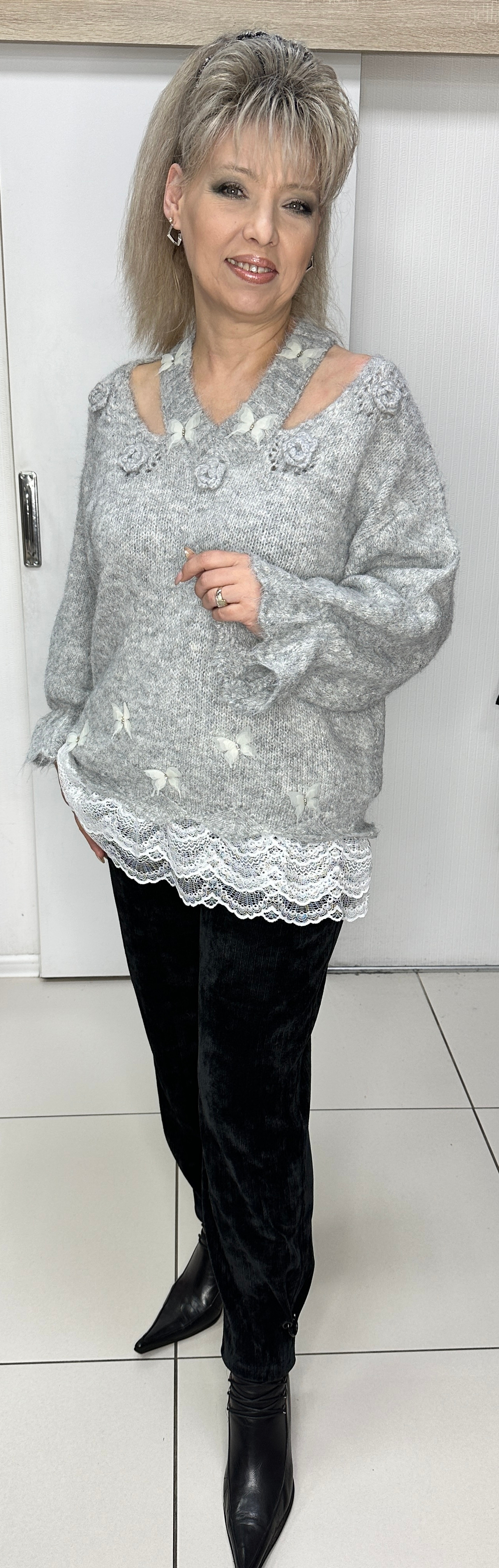 Нарядный итальянский джемпер.