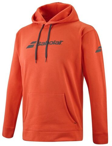 Мужская теннисная кофта Babolat Exercise Hood Sweat Men - красный