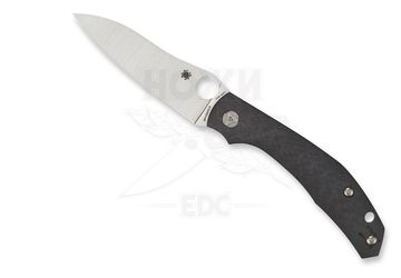 Складной нож Spyderco Phillips Kapara C241CFP c клинком из стали CPM-S30V, рукоять карбон