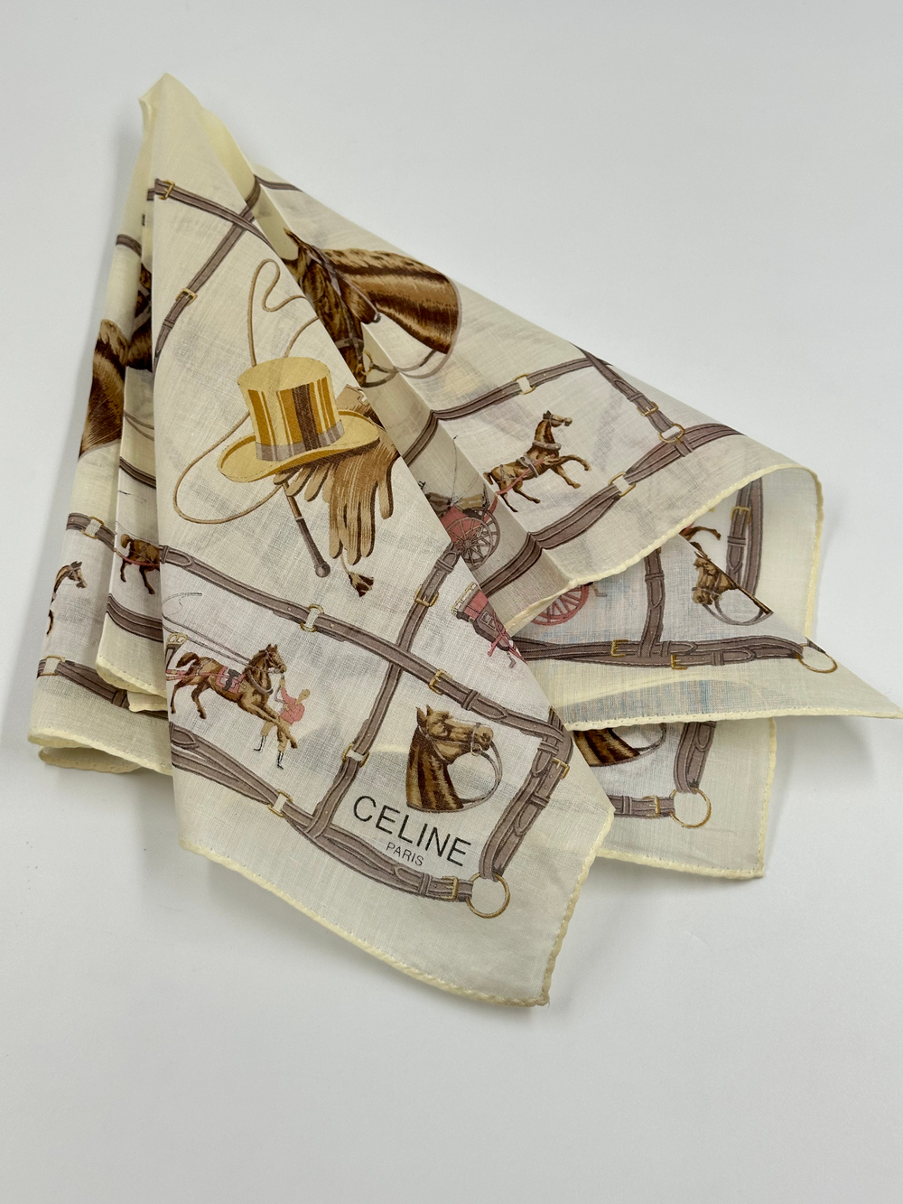 Платок с лошадьми Celine