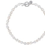 Колье Fiore Luna String of Pearls Сarabiner BL4507 S