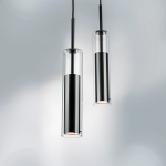 756017 Люстра CILINO 1х40W GU10 ЧЕРНЫЙ