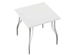 Стол обеденный квадратный TLC-1.2 (OC-12) White In 2S 742*750*750