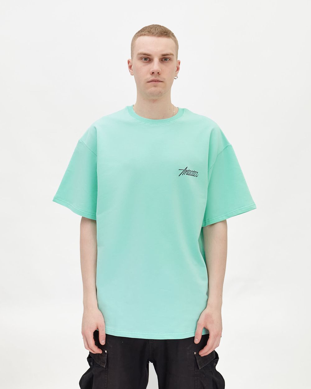 Футболка Anteater Phat 499 бирюзовая