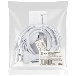 Разветвитель сетевой для линейных светильников ЭРА 4х IEC C7 2pin 2m для подключения 4 светильников | Аксессуары для фито светильников