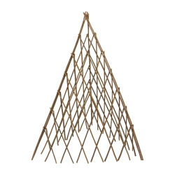 Опора ''конус''для растений декоративная плетеная (дерево, высота120см) WMC TOOLS WMC-TG6104015