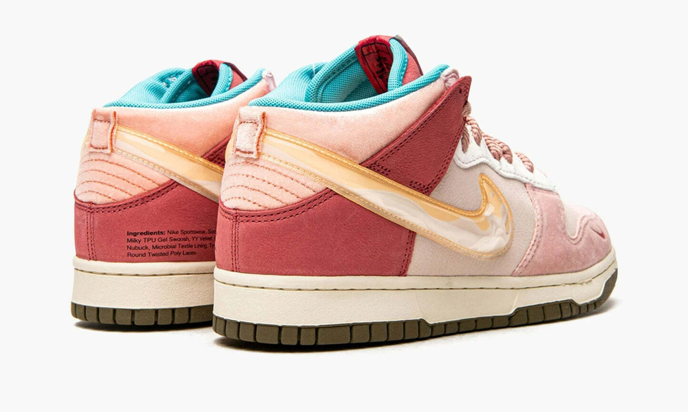 Nike Dunk Mid "Social Status Free Lunch Strawberry Milk"