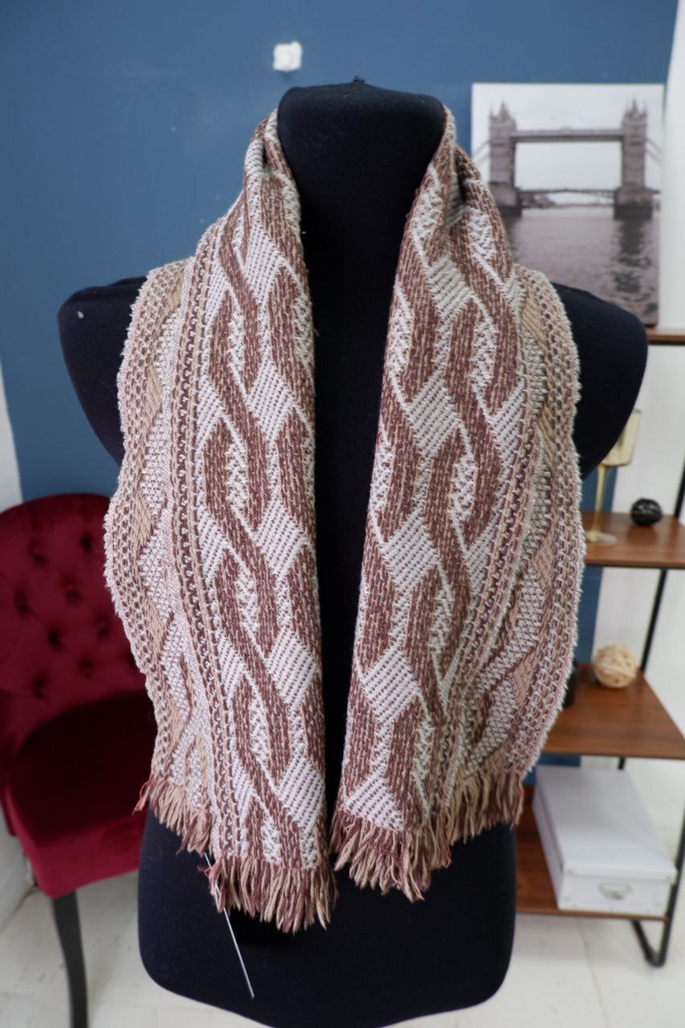 Шарф теплый